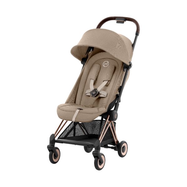 Cybex Coya Buggy - Rosegold Frame - Cozy Beige
