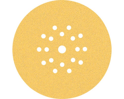 Schuurvel voor gipsplaatschuurmachines Ø 225 mm, korrel 80, verpakking van 25 stuks