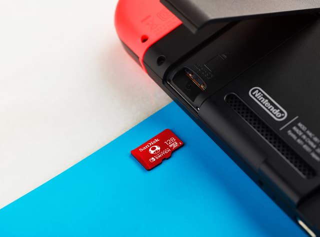 SanDisk MicroSDXC kort til Nintendo Switch 128 GB