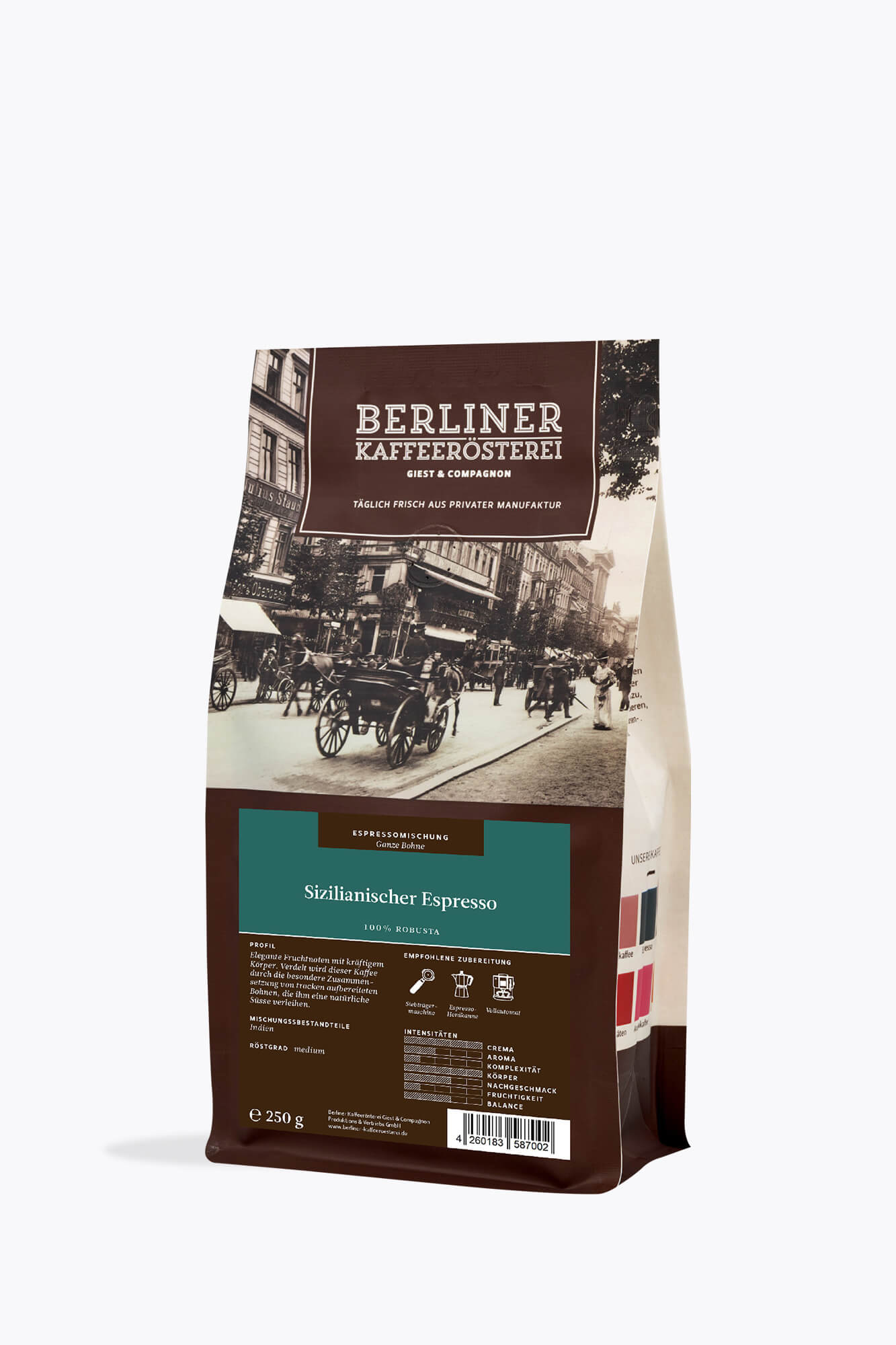 Berliner Kaffeerösterei Sizilianischer Espresso