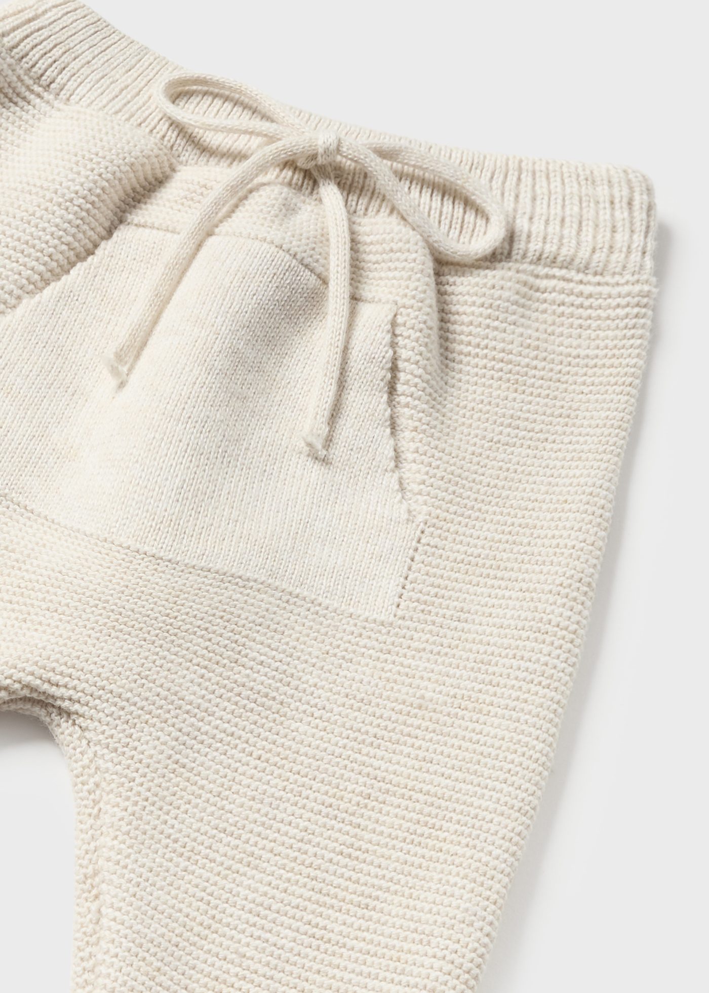 Conjunto de malha de algodão Better Cotton de 3 peças para recém-nascido