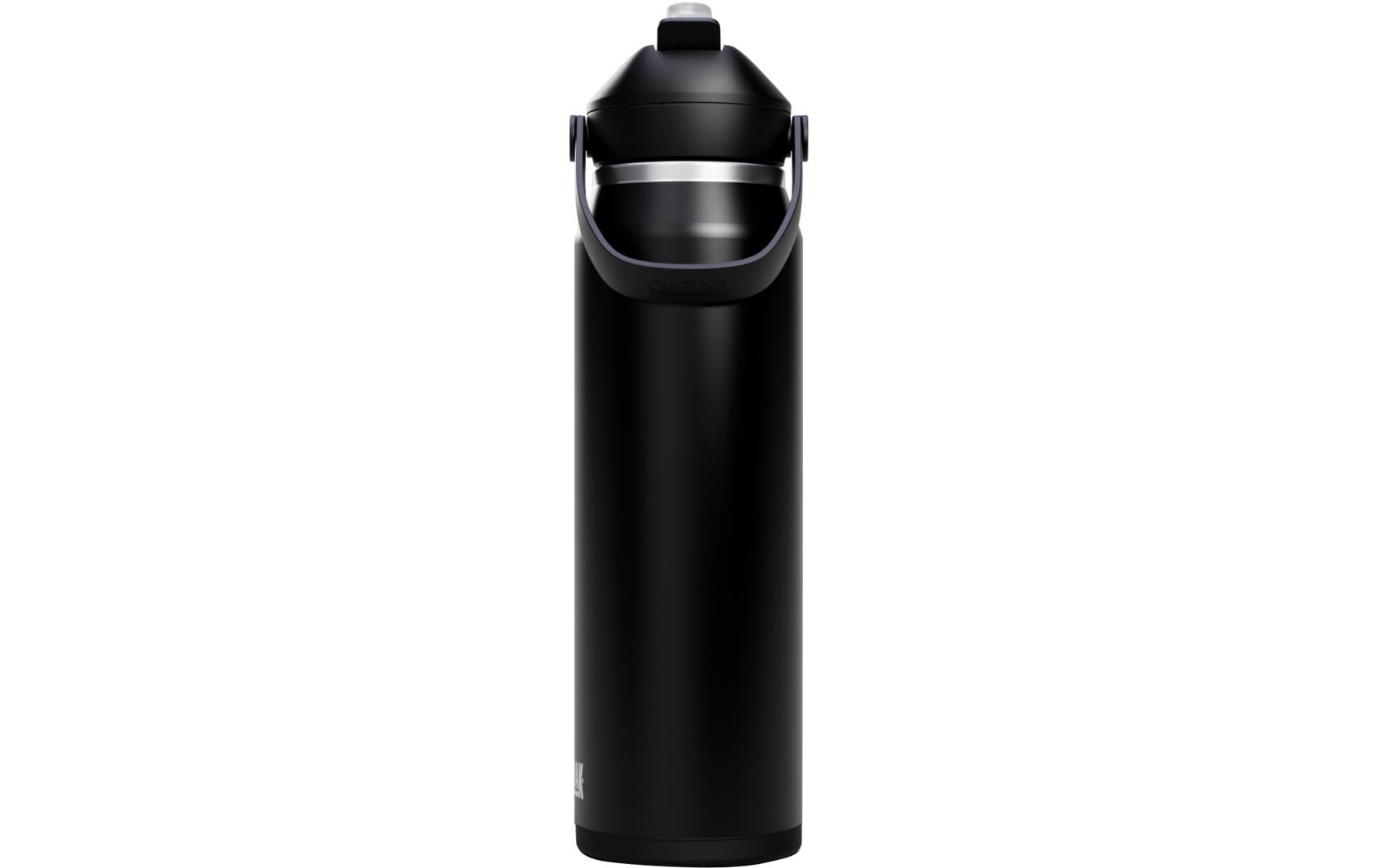 Thermosflasche Thrive Flip Straw V.I. 1000 ml, SchwarzDer mobile Getränkeschutz