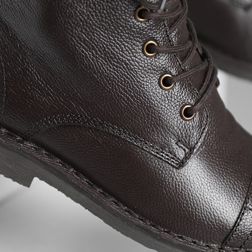 Boots Track 228755 Dark Brown