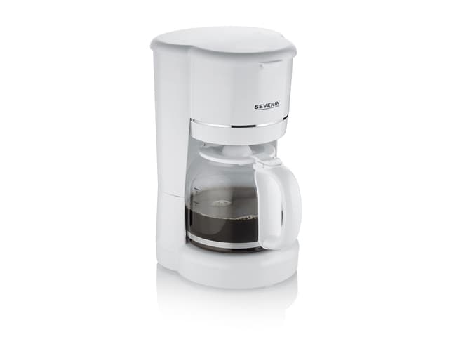 Severin Kaffemaskine 1,25 liter 900 watt Hvid