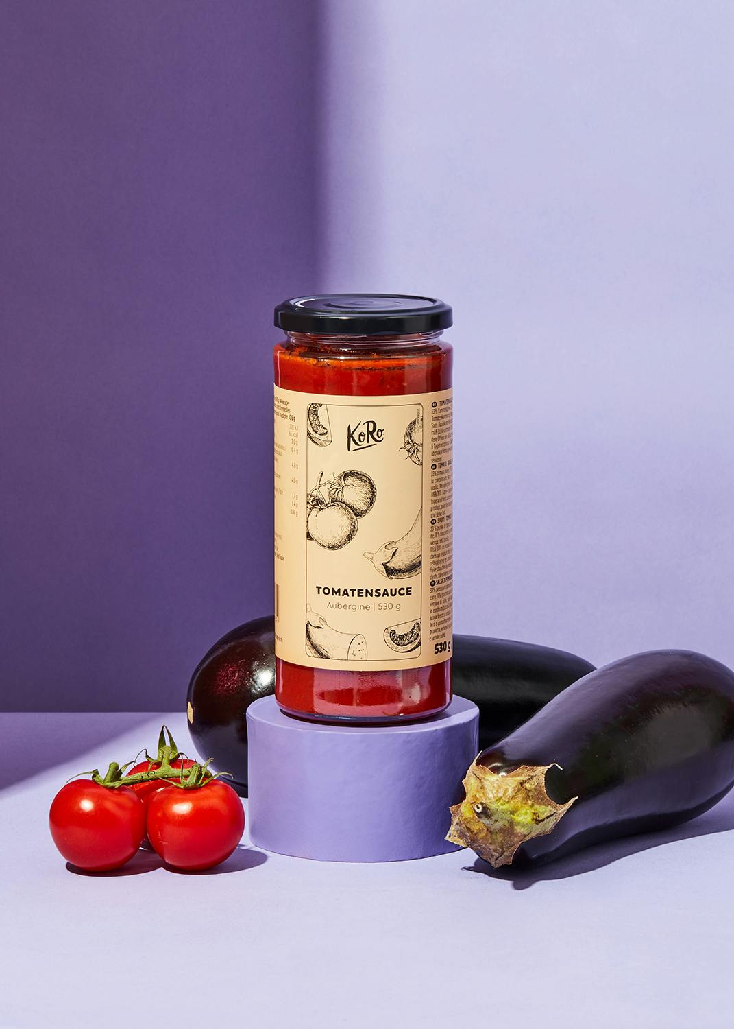 Tomatensoße mit Aubergine 530 g