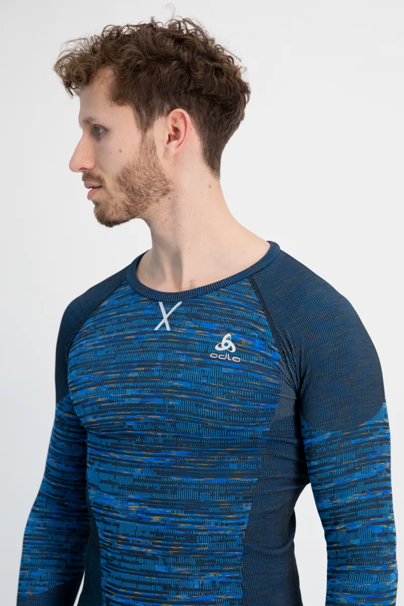Odlo Performance Blackcomb Warm ECO Herren Thermo Longsleeve