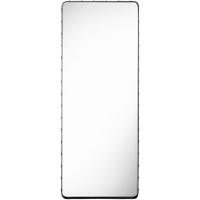 Gubi Adnet Rectangulaire spiegel large zwart