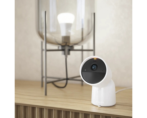 Philips Hue Secure bedrade camera met standaard, wit