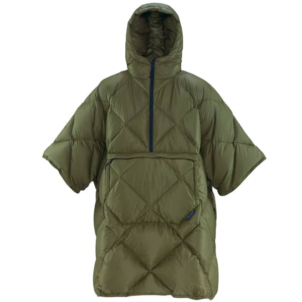 Sac de couchage THERMAREST HONCHO PONCHO DOWN DARK OLIVE