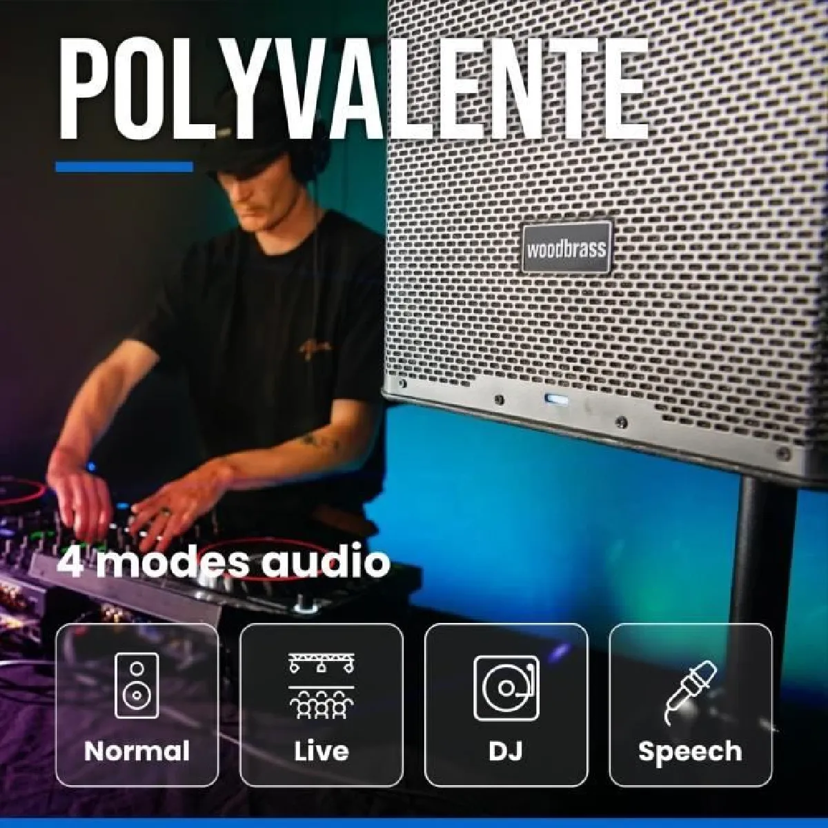 WOODBRASS DXPRO 12 Enceinte Active