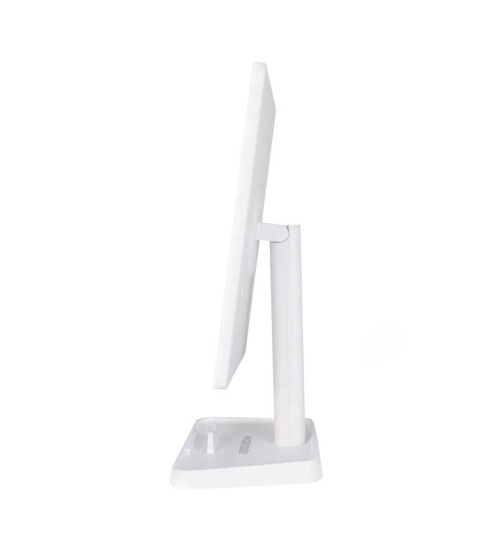 MQBeauty - Espelho de maquilhagem recarregável com iluminação LED regulável - Branco