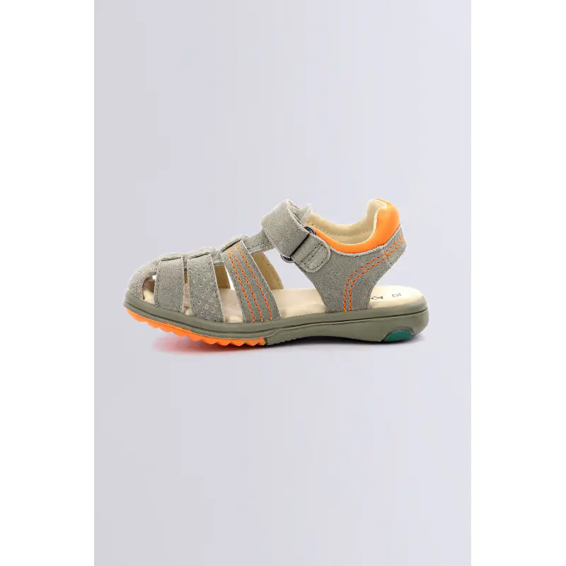 Platinium Kaki SANDALES Cuir Garçon