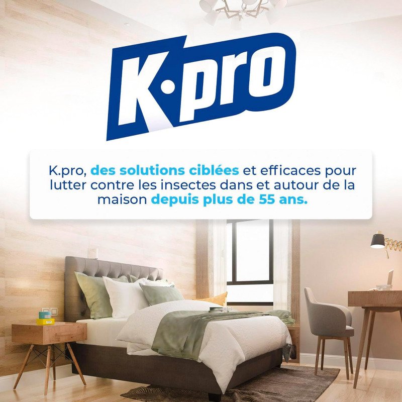Piège à punaises de lit K-Pro vert - Étui de 4