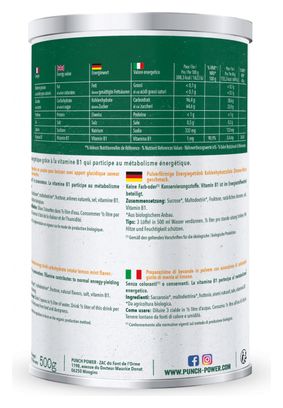 Boisson Biodrink Punch Power citron-menthe – 500g