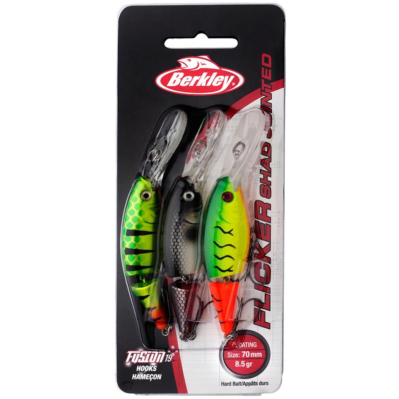 Kit Leurres Coulant Berkley Flicker Shad - Par 3