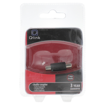 Q-Link tulp verbinder RCA-RCA female