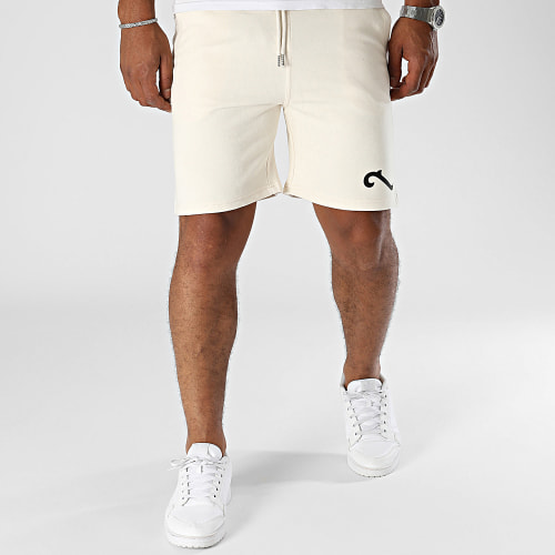 Short Jogging Wave Beige Noir