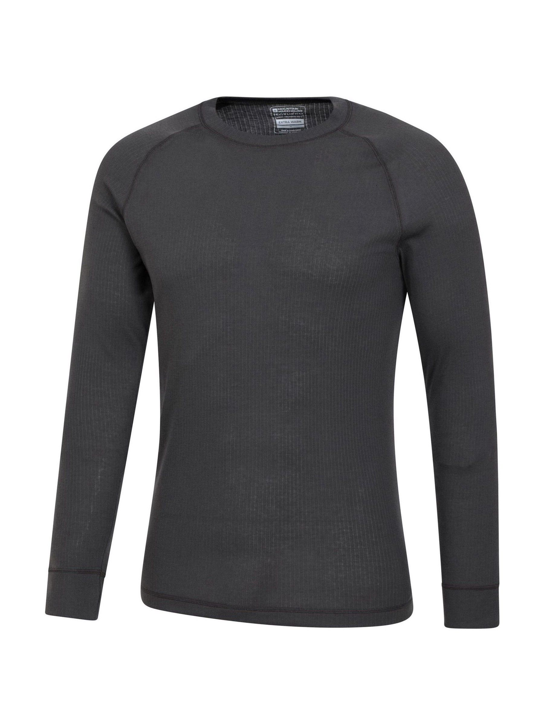 Grijs - Mountain Warehouse - Talus - Thermische herentop met ronde hals