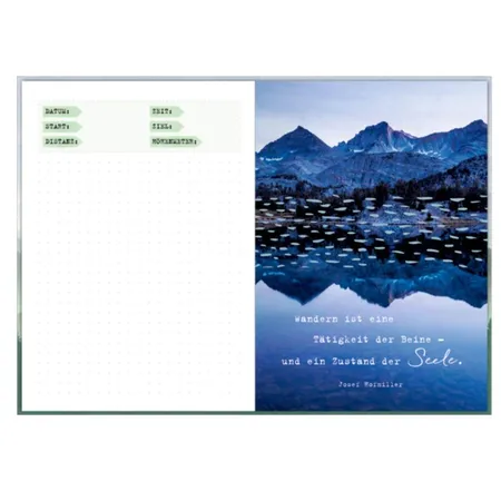 Coppenrath Verlag Eintragbuch: Wandertagebuch