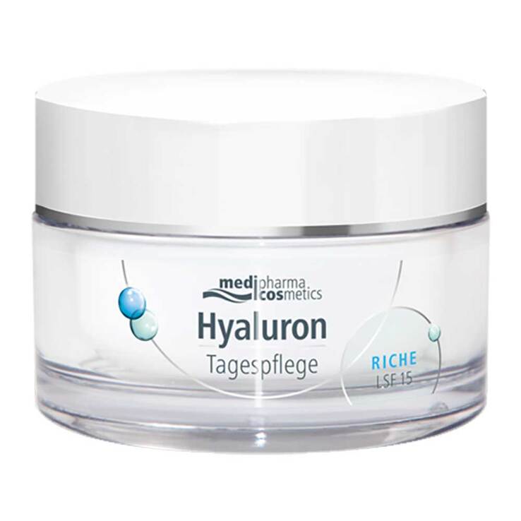 Hyaluron Tagespflege riche Creme LSF 15, 50 ml
