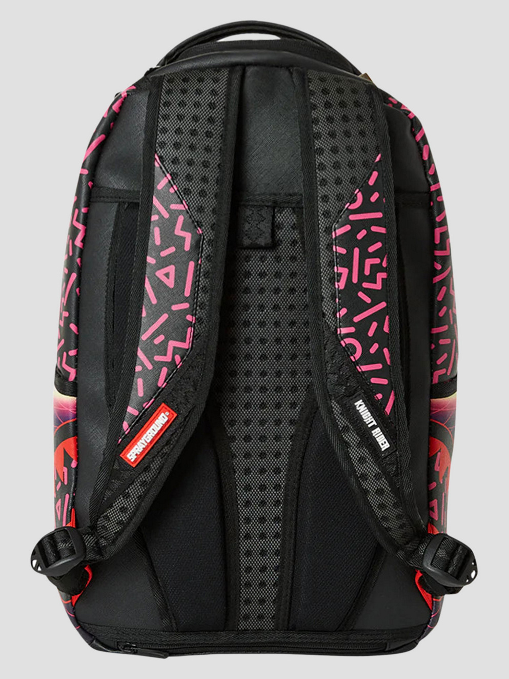 Sprayground Knight Rider 5299 DLXR Backpack purple/red/orange/black
