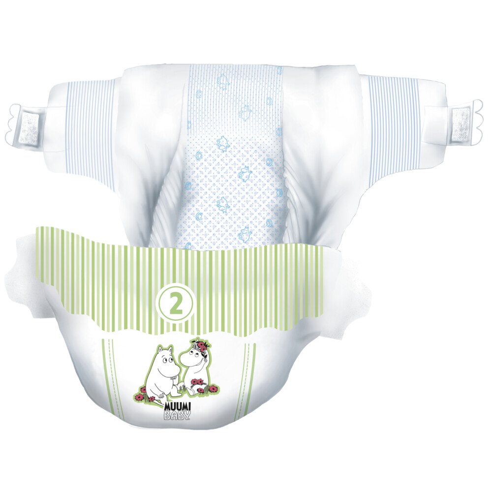 Moomin Ecologische Luiers Maat 2 Mini56 stuks