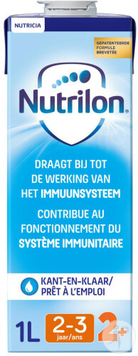 Nutrilon 2+ Lait De Croissance Enfant Dès 2 Ans Lait Liquide Brique 1l