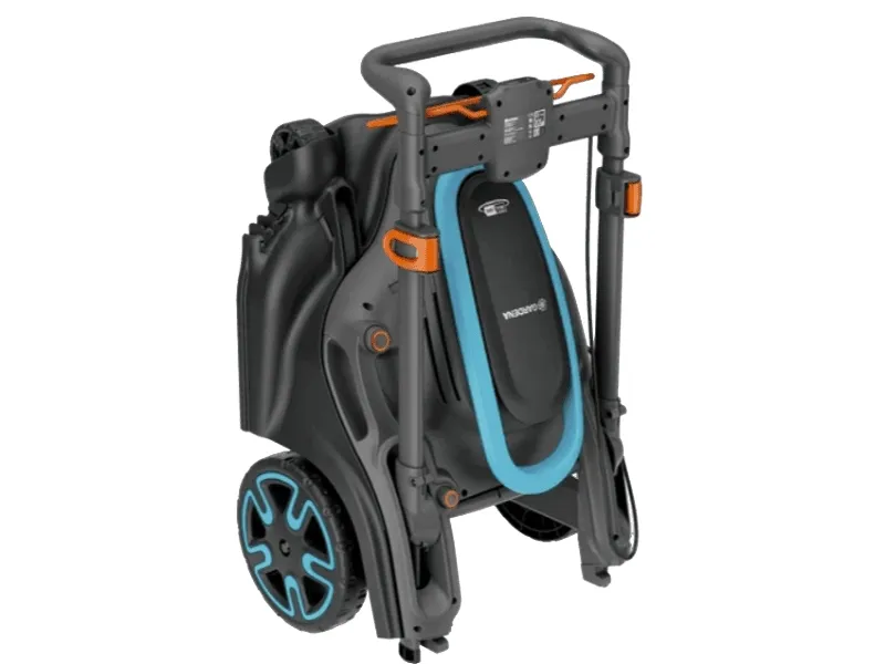 Gardena Batteridrevet plæneklipper PowerMax Duo 46/36V 2.5Ah, sæt