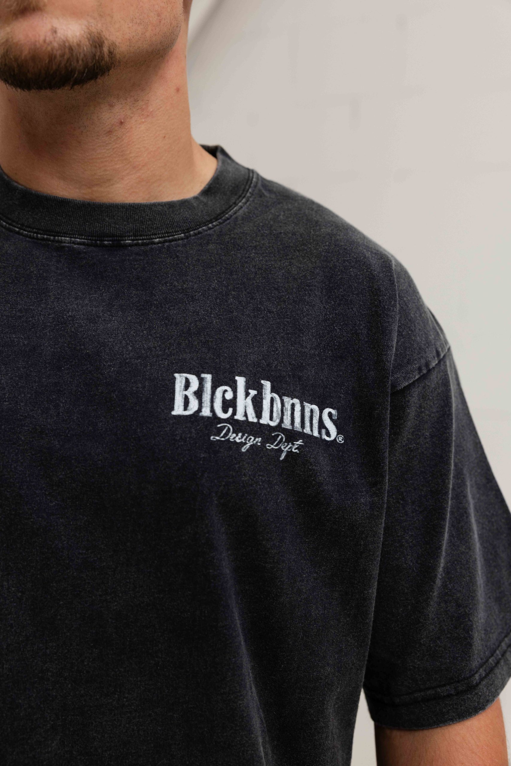Black Bananas Brush T-Shirt Heren Zwart