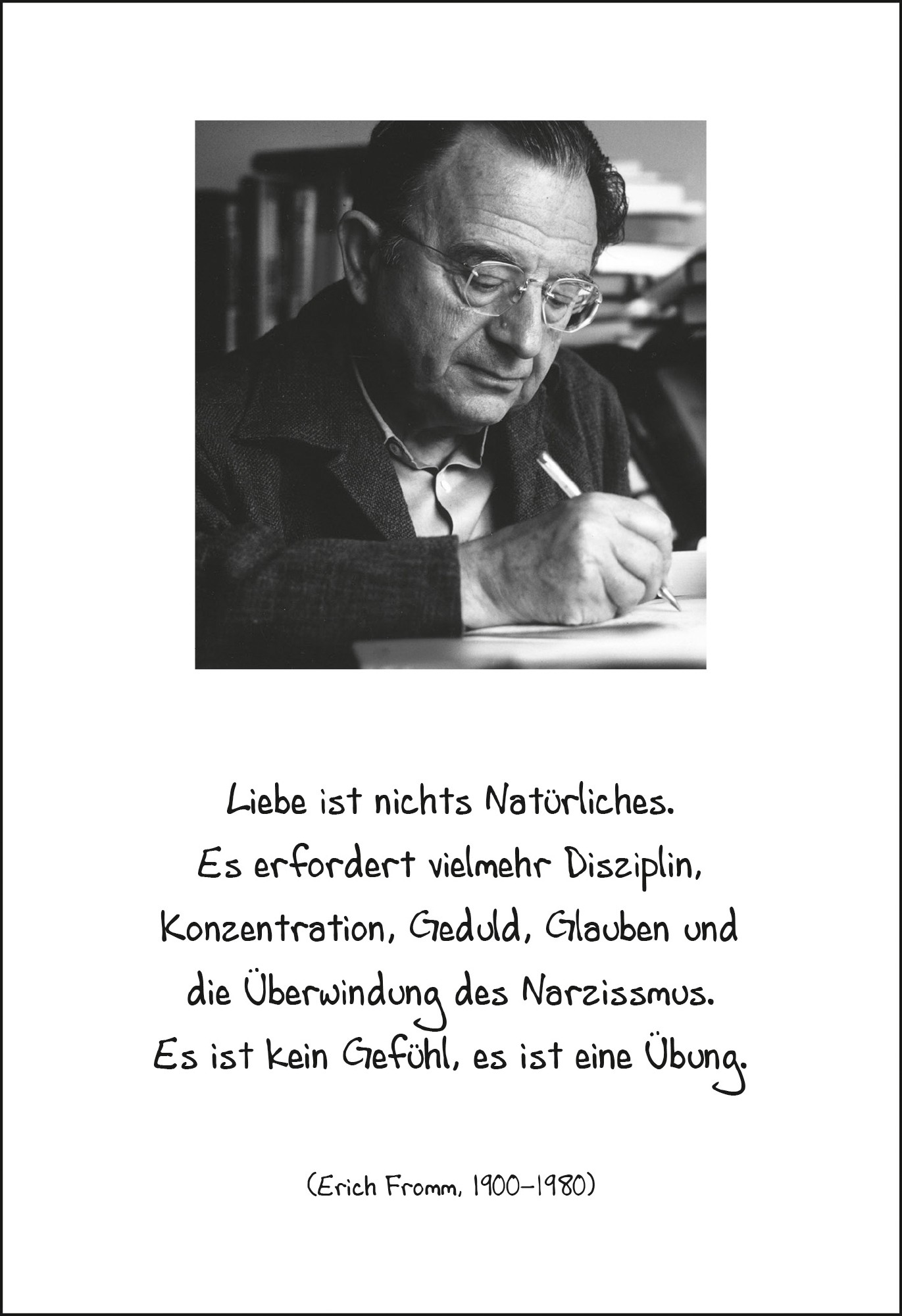 Postkarte 'Liebe ist nichts Natürliches' günstig bestellen