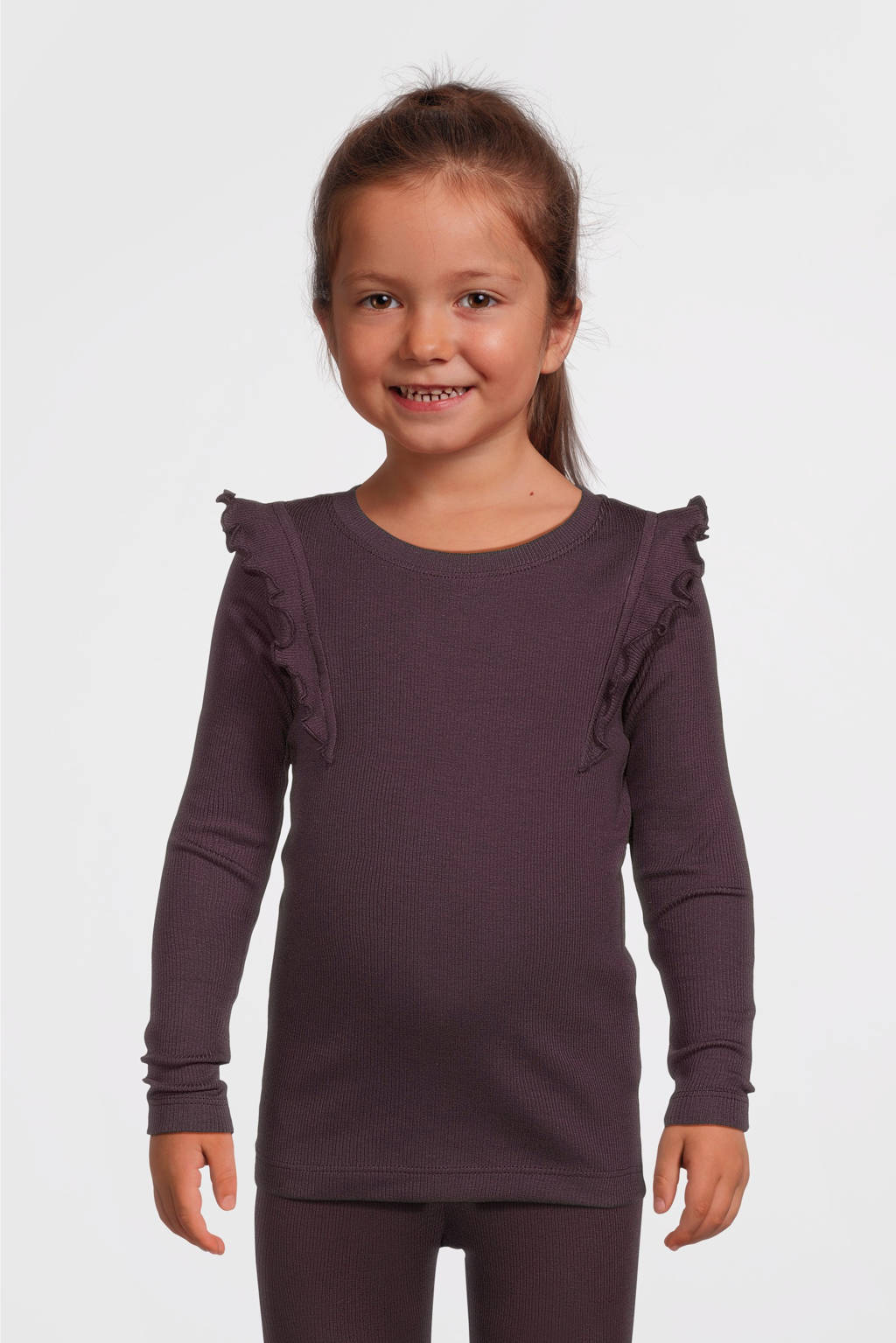 NAME IT longsleeve NMFNILLA aubergine