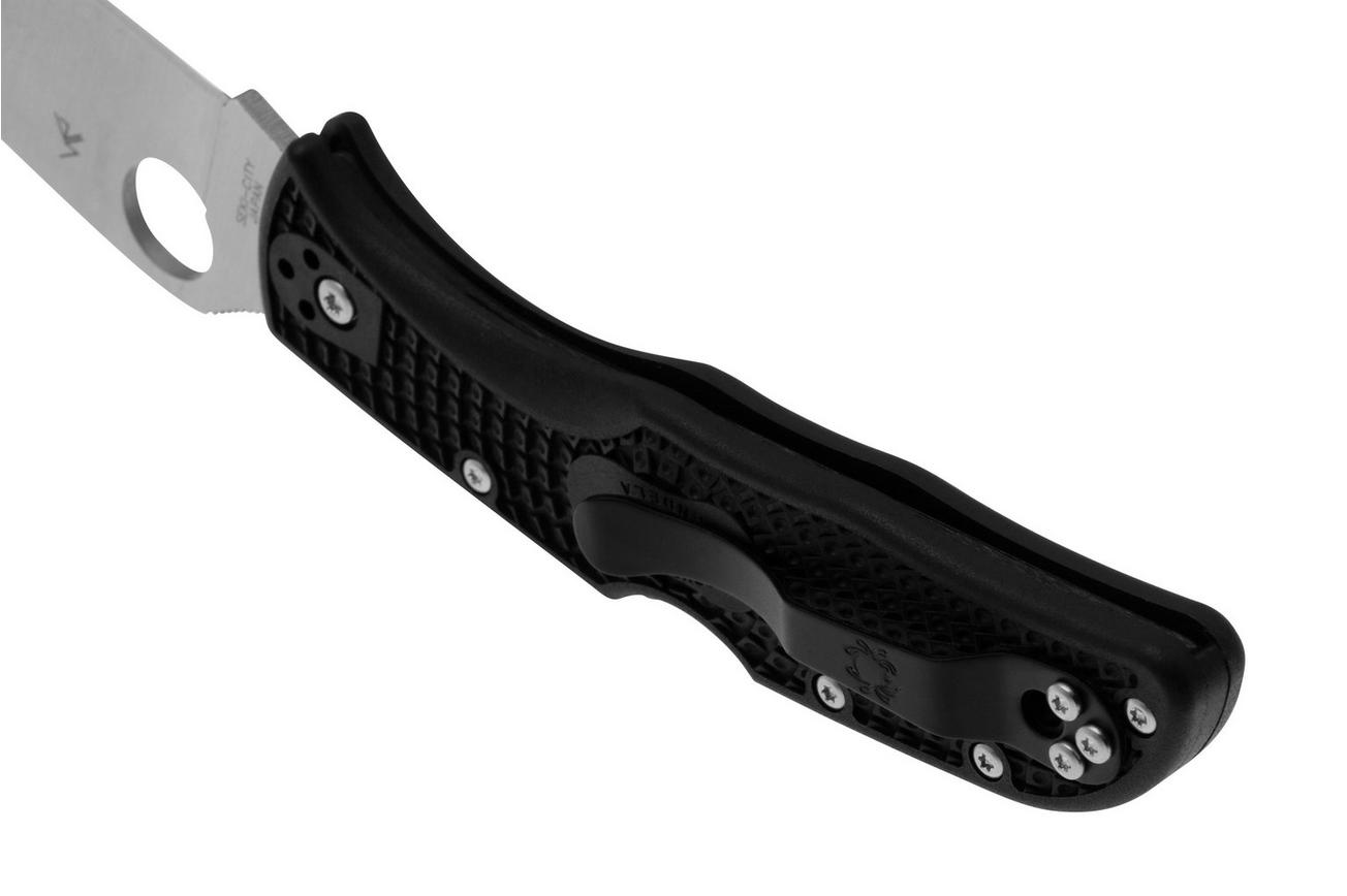 Spyderco Endela Lightweight Wharncliffe C243FPWCBK Black FRN, zakmes