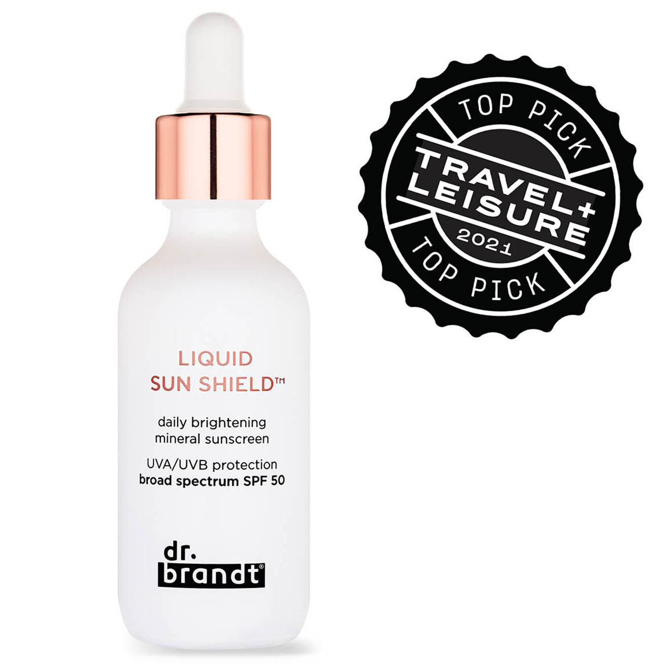 Dr. Brandt Protection solaire minérale teint lumineux au quotidien - 50 ml