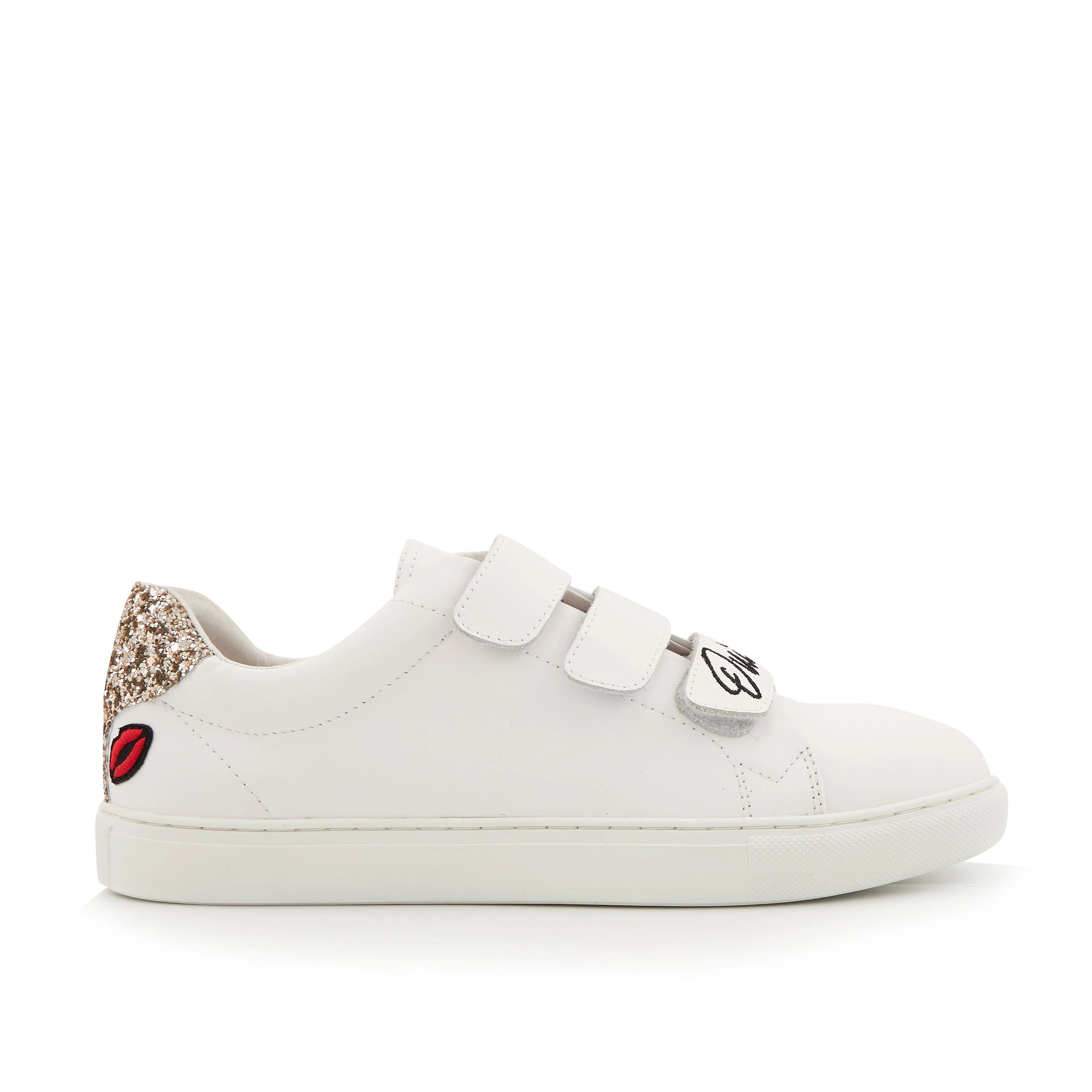 EDITH POUR LA VIE - Sneakers en cuir | Blanc