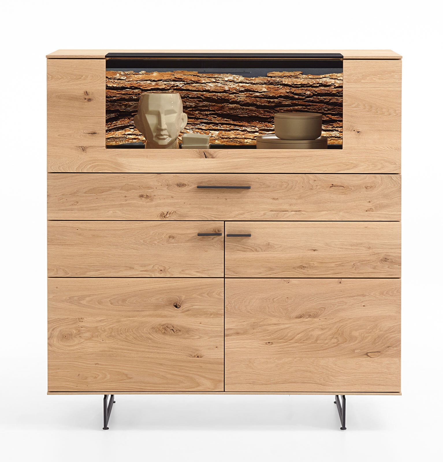hartmann Highboard RUNA Kerneiche