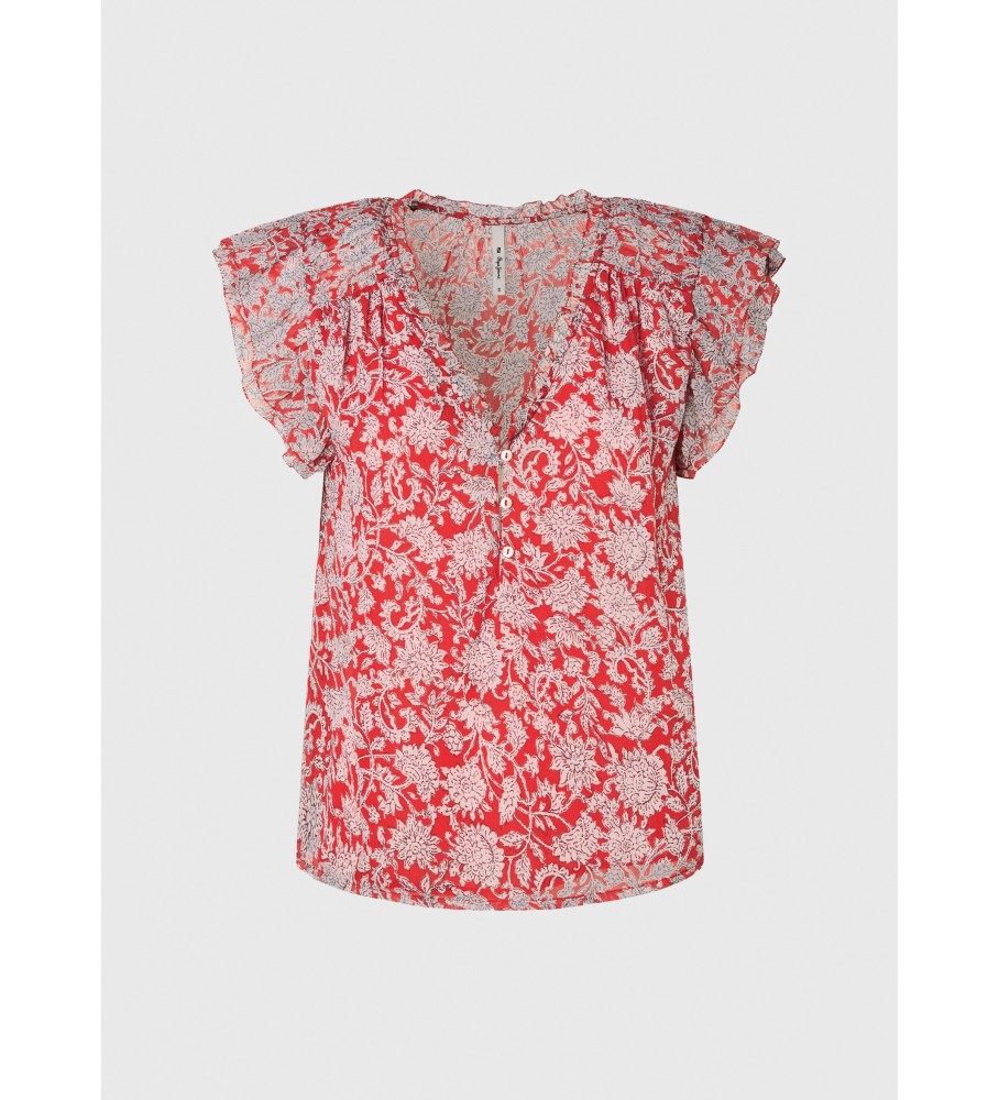 Blusa vermelha Pepe Jeans Palesa