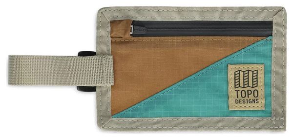 Etiquette de Bagage Topo Designs Bleu/Khaki