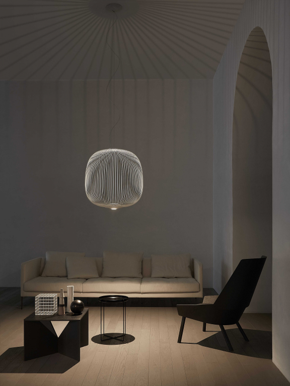 Foscarini Spokes 2 hanglamp Ø52 LED dimbaar koper