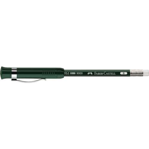 FABER-CASTELL Bleistift CASTELL® 9000 PERFECT mit integriertem Spitzer