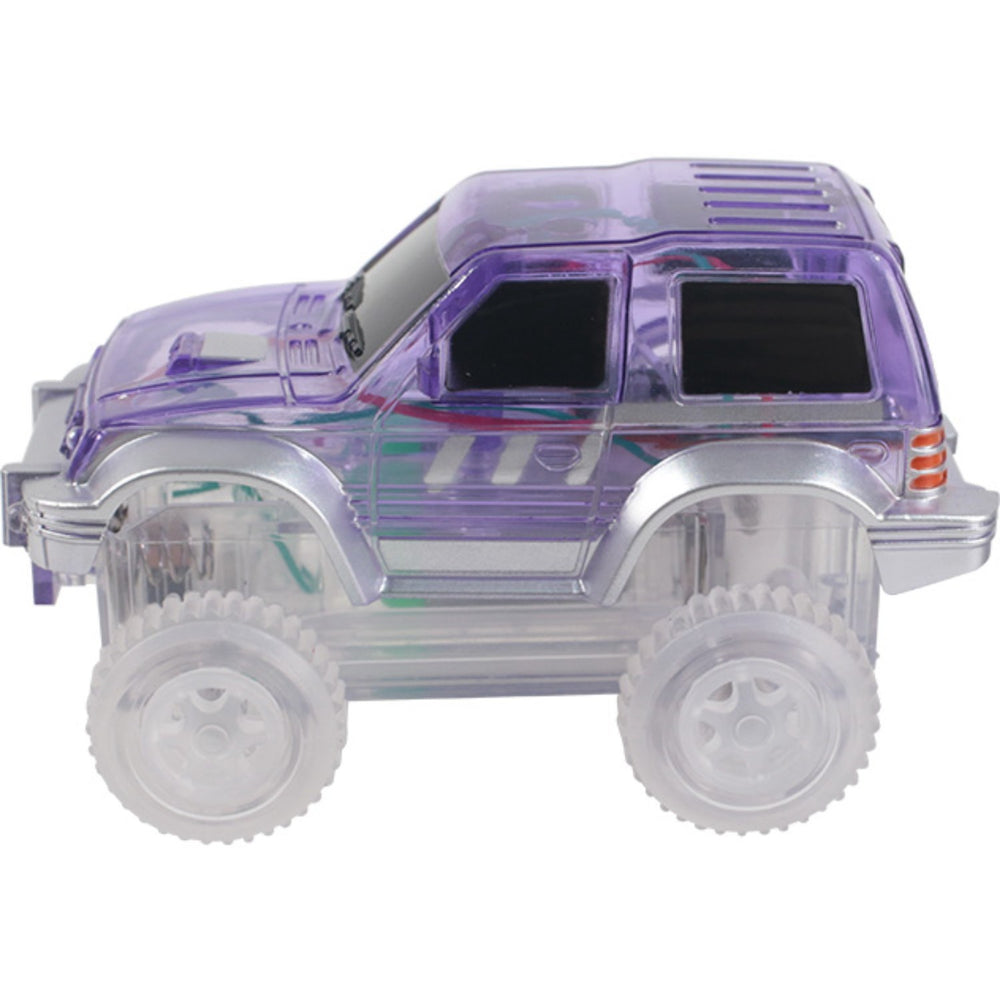Køb Cleverclixx Pastel Lilla Racerbane Bil Pastel Lilla