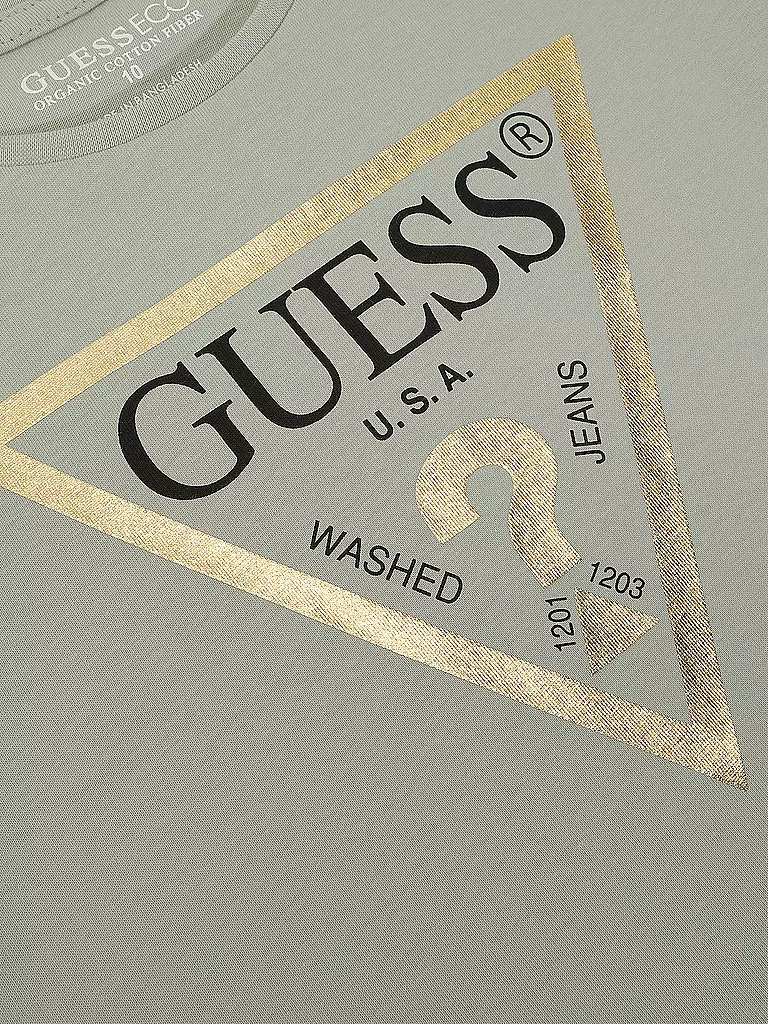 GUESS Mädchen T-Shirt hellgrün