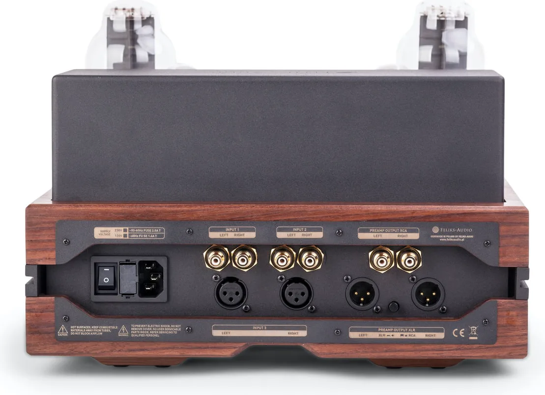 Feliks Audio Envy Standard Noyer Amplis casques