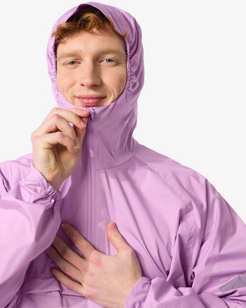 poncho de pluie pour adulte léger imperméable lilas