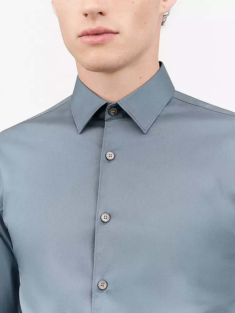 TIGER OF SWEDEN Hemd Extra Slim hellblau