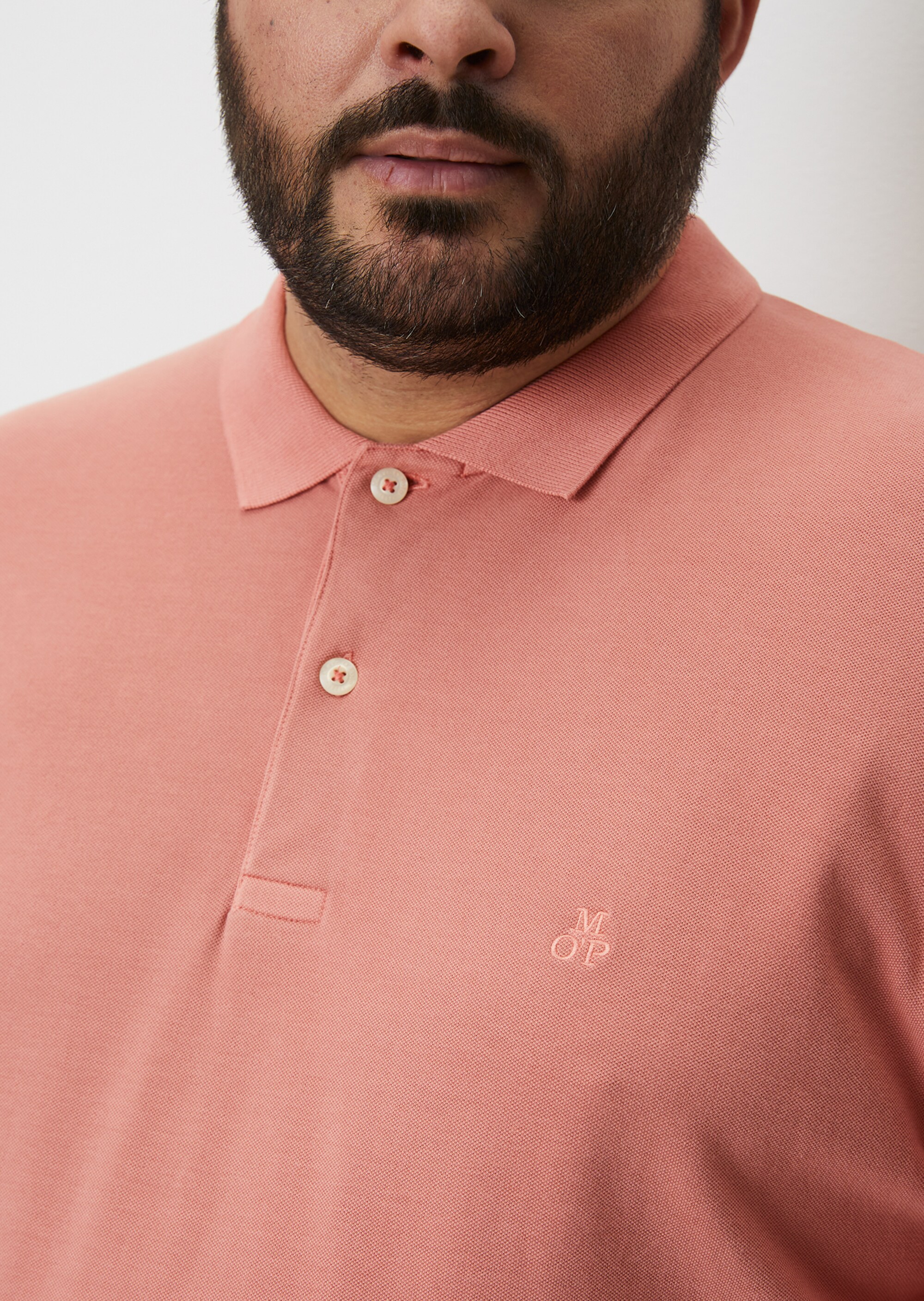 Poloshirt Piqué regular aus Bio-Baumwolle mit Elasthan