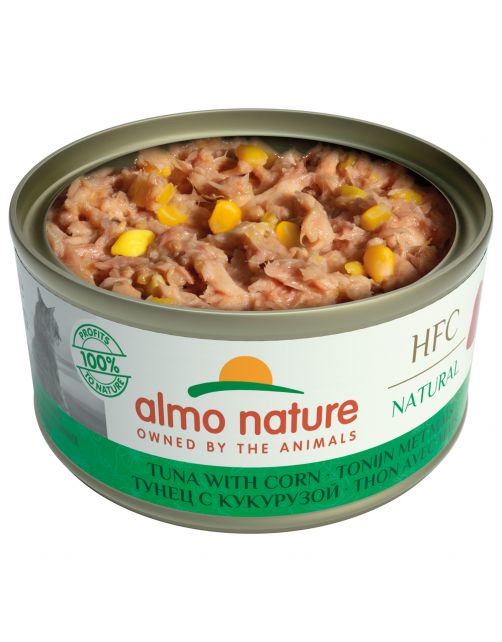 Almo Nature Hfc Cat Natural Blik 70 g - Kattenvoer