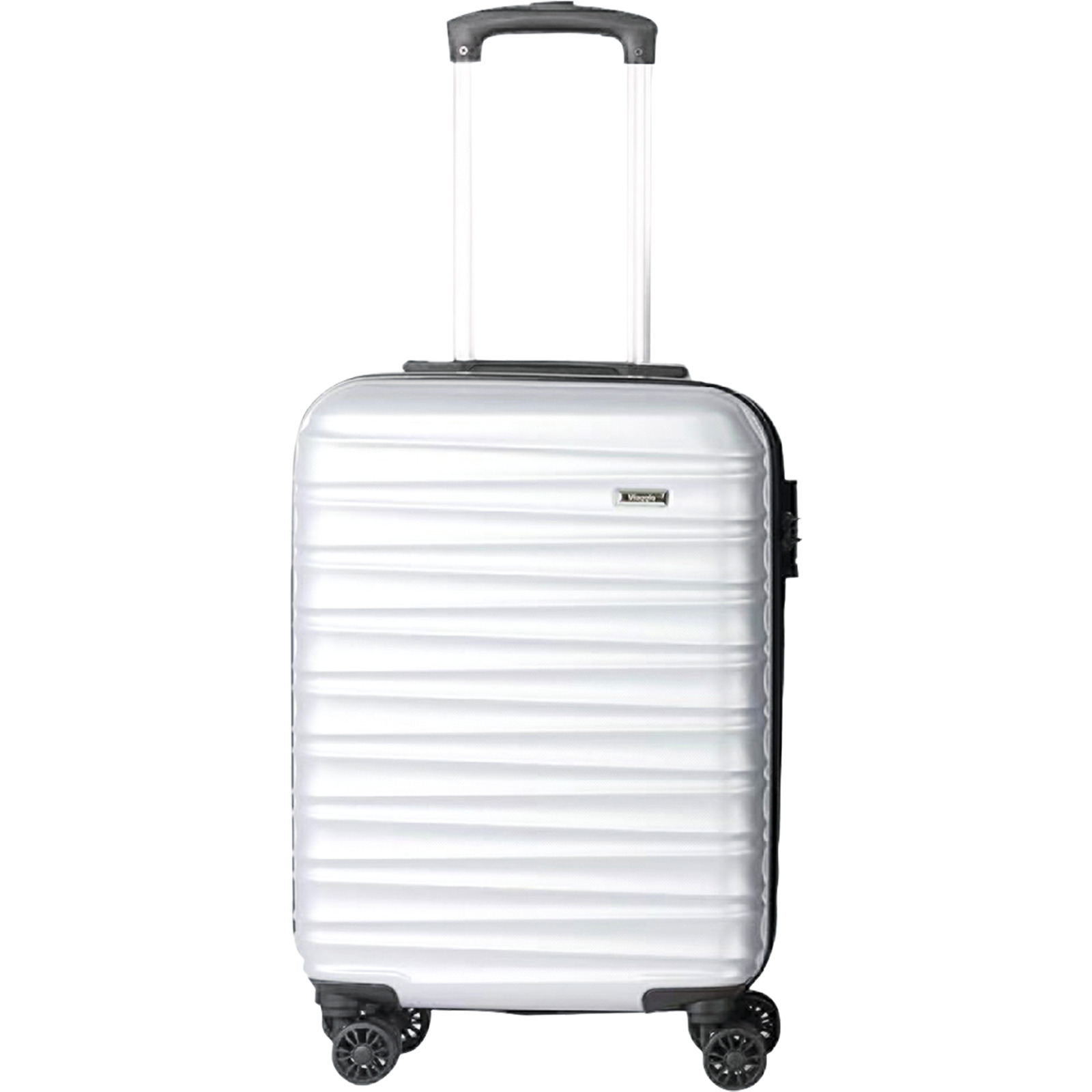 Schalenkoffer David S, silber