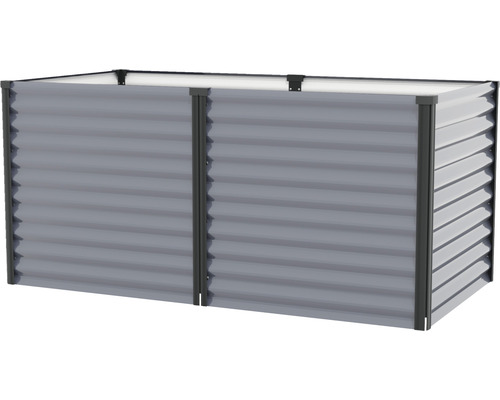 Klassieke verhoogde tuinbak Vitavia Linus 858 187,7 x 96,2 x 85,8 cm granietzwart