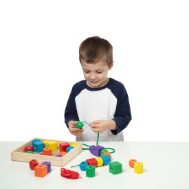 Melissa og Doug - Primære snøreperler - (10544)