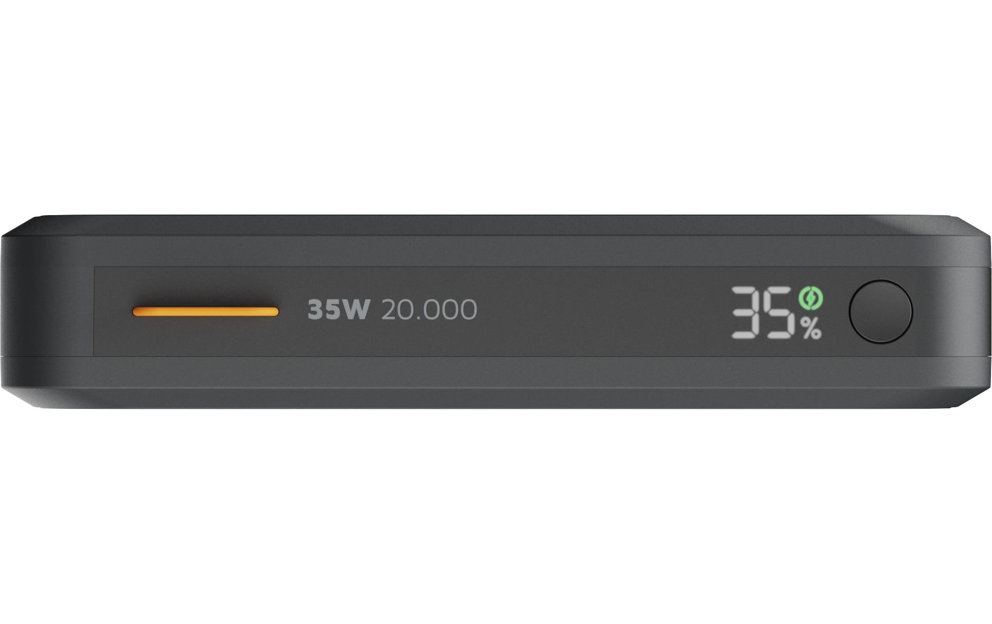 Powerbank Fuel Series 5 FS5201 20000 mAh, Schwarz2x USB-C, 1x USB-A Fuel Series Midnight Black